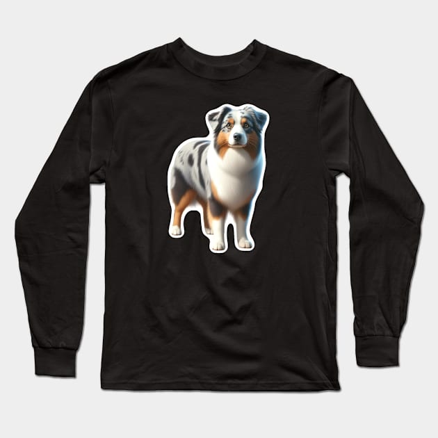 Australian Shepherd Long Sleeve T-Shirt by millersye